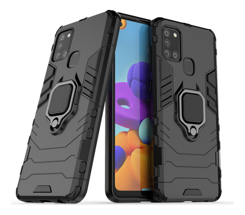 Capinha Premium Armor Magnética Anti Shock Para Galaxy A21s