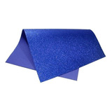 Pacote De E.v.a Azul Brilhante 40x60 Com 3 Un