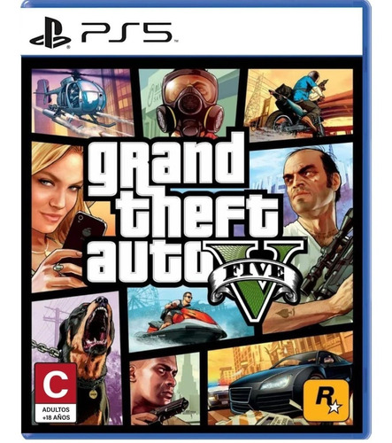 Grand Theft Auto V Playstation 5 Gta V Ps5 Español + Online