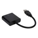 Convertidor Usb3.0 A Vga, Cable Adaptador Hd 1080p De 5 Gbps