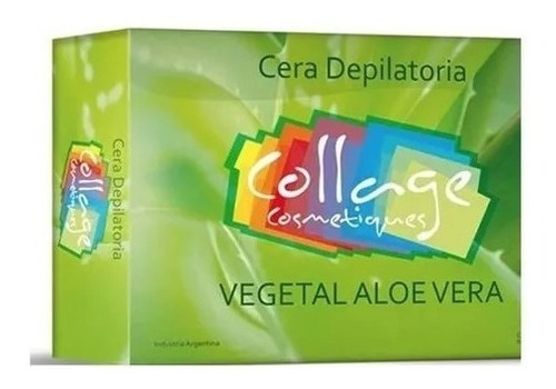 Cera Depilatoria Collage Vegetal Aloe Vera 450gr