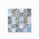 Porcelanato Alberdi Mosaic Catala 60x60 Simil Calcareo