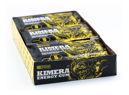 Kimera Energy Gum - Display 18 Unidades Chiclete Termogênico