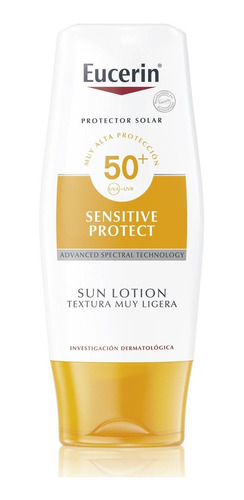 Protector Solar Eucerin Sun Lotion Muy Ligera Fps+50 150ml