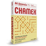 Resma Papel Chamex Color Amarillo A4 75 Gr 500h