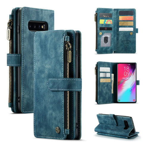 Funda Tipo Cartera Caseme C30 Para Samsung Galaxy S10+ Plus