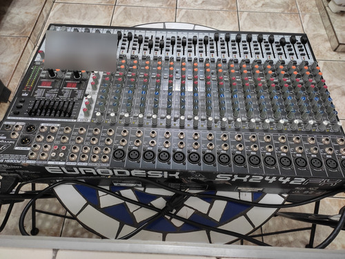 Mesa Mixagem Eurodesk Sx2442fx 24 Canais Funcional 