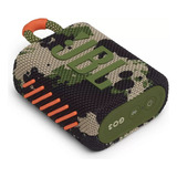 Bocina Jbl Go 3 Portátil Con Bluetooth Waterproof Camuflage