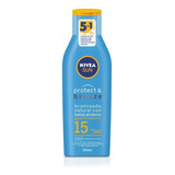 Protector Solar Nivea Sun Protect & Bronze Fps 15 - 200 Ml