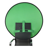 Webcam/estudio Portátil Verde Fotografía De Fondo En Vivo