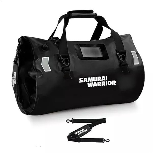 Bolsos Trasero Moto Estanco Samurai Impermeable Negro