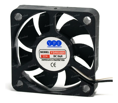 Fan Cooler Ventilador 50mm X 50mm X 10mm 12v Buje