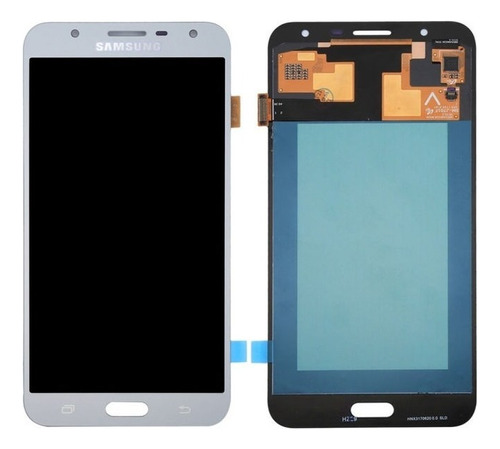 Display Samsung J7 Copia Con Brillo Blanco