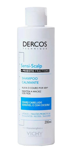 Vichy Dercos Shampoo Sensi-scalp Probiotic - Calmante 200ml