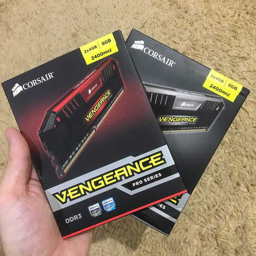 Kit Memória Ddr3 Corsair Vengeance Pro 2400mhz 16gb (4x4gb)