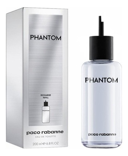 Paco Rabanne Phantom Refill Bottle Edt 200ml