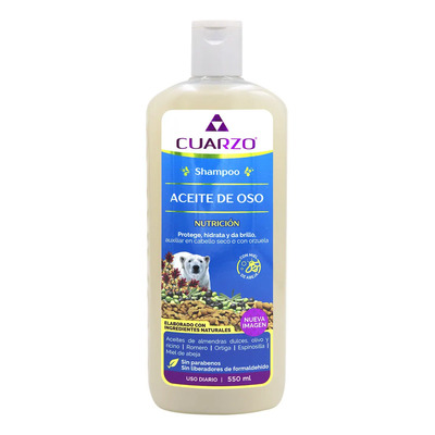 Shampoo Aceite De Oso Cuarzo 550 Ml | MercadoLibre