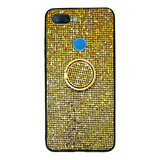 Funda Glitter Dorado Anillo Para Xiaomi Redmi Mi A2 8 9 Lite