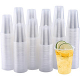 Vaso Descartable Plastico Transparente 220cc- Pack X1000u