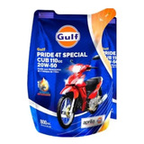 Aceite De Motor Gulf Pride 20w-50 0.8l Doypack Moto