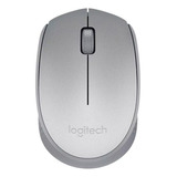 Logitech M170, Mouse Inalámbrico, Cómodo Y Portátil, Win Mac Color Negro