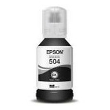 Botella De Tinta Epson 504 Negro (t504120-al) 127ml, Para