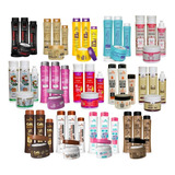 15 Itens(60 Produtos)shampoo+condi + Mascara + Leavin