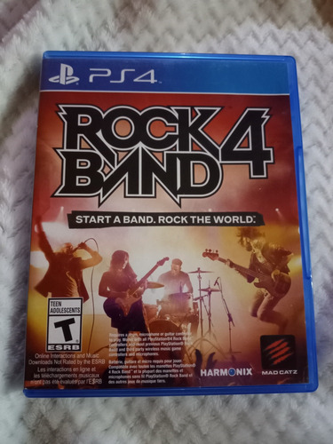 Rock Band 4 Ps4 Compatible Con Ps5: