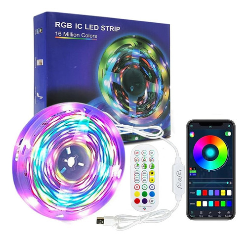 Fiat Led Rgbic Dream Color, 10 Mm, Bluetooth Inteligente, Si