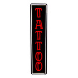 Cartel Neon Led Tattoo Diseño Decoracion Tatuajes