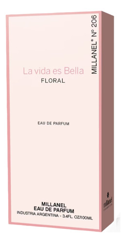 Perfume Millanel Nro: 206 Vida Bela Floral Femenino. 30ml