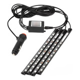 X4 Tira Luz Led Bluetooth Luz De Piso Auto Tuning