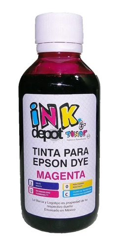 250 Ml. De Tinta Compatible Con Epson  T664 T504 T544 Ndm 