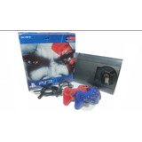 Sony Playstation 3 Super Slim 500gb - 80 Juegos- 3 Controles