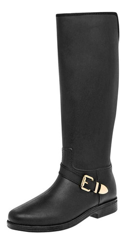 Top Moda Zapato De Mujer, Impermeable 84843-1 Color Negro
