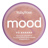 Pó Banana Ruby Rose Mood Efeito Aveludado Pó Facial Solto