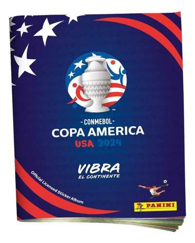 Panini Copa América 2024 Futbol Tapa Blanda