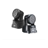 Kit 2 Moving Head Wash 7 Leds Cree De 10w Rgbw Dmx Quadriled