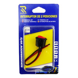 Interruptor Redondo Dos Posiciones Mini Con Cable 12/24v
