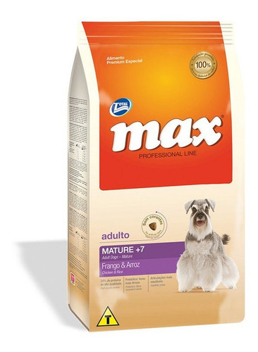 Max Adulto Mature +7 De 15 Kg