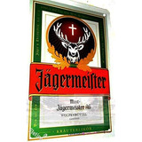 Cartel De Hojalata Vintage Jagermeister Retro Metal Tin...