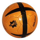 Balon De Futbol Soccer #5 Cosido Fire Sports Con Pu Dorado