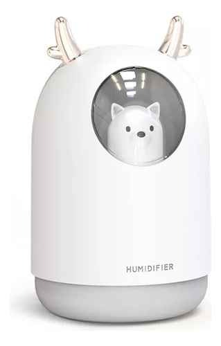 Luz Nocturna Del Humidificador De Cara De Dibujos Animados