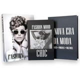 Conjunto 3 Livros Decorativo Fake Porta Objetos - Cx Grande.