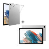 Carcasa Transparente Para Samsung Tab A8 10.5 X200 + Mica