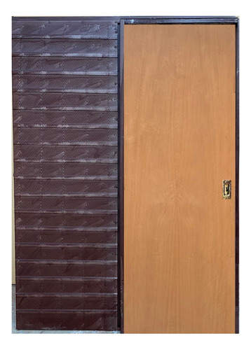 Puerta Corrediza De Embutir Mdf 70x200, T10 Ch 18