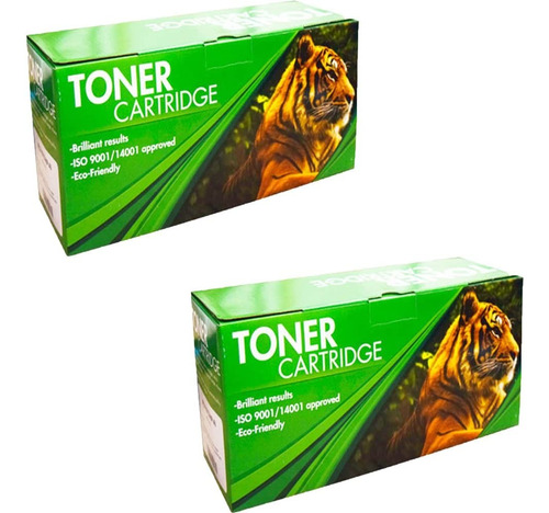 2 Pza Tn-660 Toner Nuevo Compatible Con Brother Dcp-l2540dw