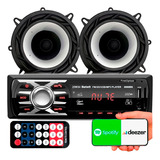  Radio Mp3 Bluetooth Usb Fm Falante Bomber 5 Polegadas 100w