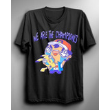 Polera De Pokemon - We Are The Champions