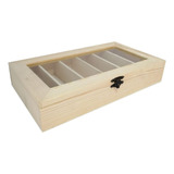 Organizador De Madera / Joyero / Caja De Madera 25*14*4.5cm